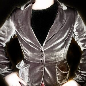 Banana Republic Velvet Blazer